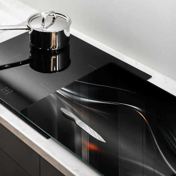 Skärbräda glas modern Abstraktion 3D-design