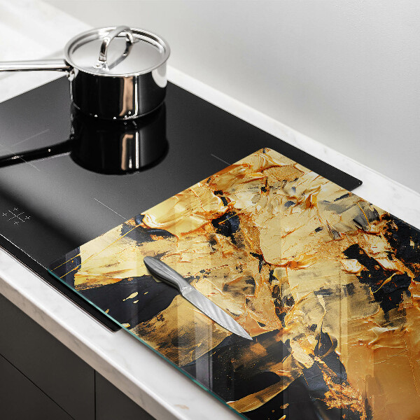 Skärbräda glas modern Elegant färgstruktur