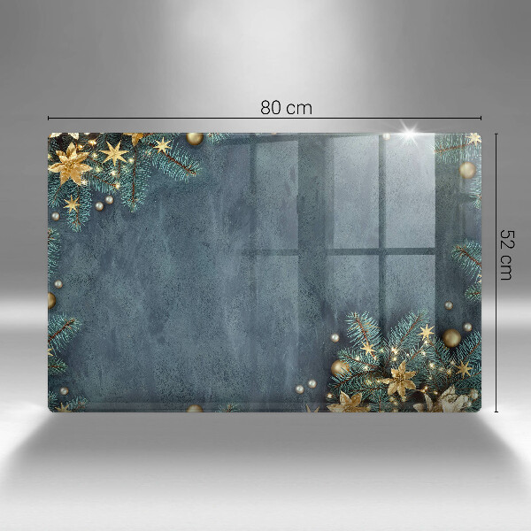 Skärbräda glas modern Juldekorationer