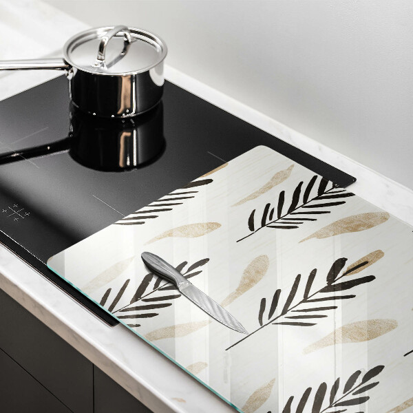 Skärbräda glas modern Boho växter