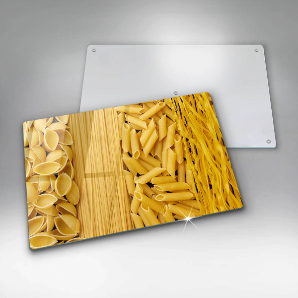 Skärbräda glas modern Pasta
