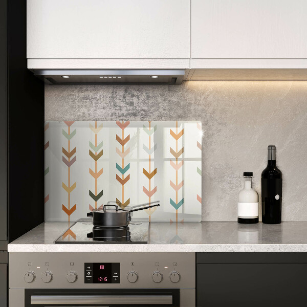 Skärbräda glas modern Geometriska element