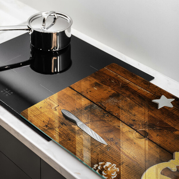 Skärbräda glas modern Juldekorationer