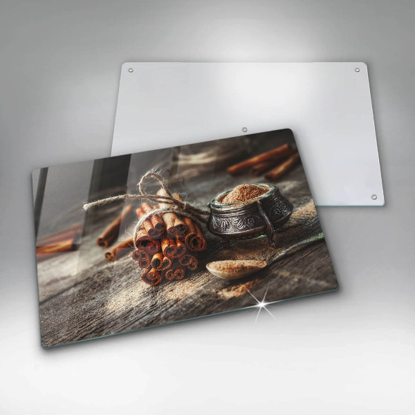 Skärbräda glas modern Vaniljstång