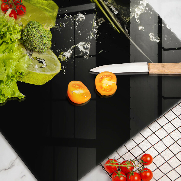 Skärbräda glas modern Lime i vatten