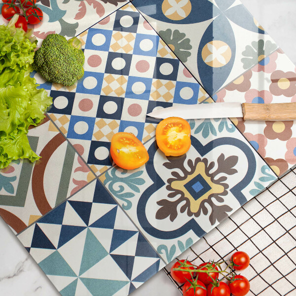 Skärbräda glas modern Dekorativa plattor