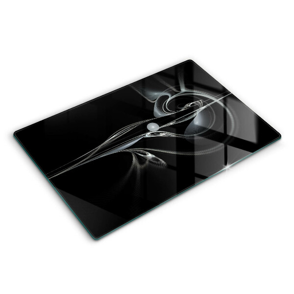 Skärbräda glas modern Modern abstraktion