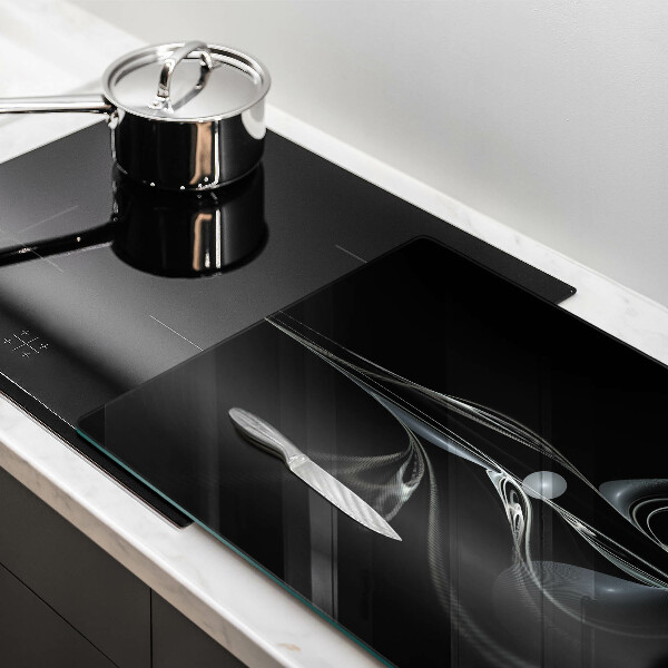 Skärbräda glas modern Modern abstraktion