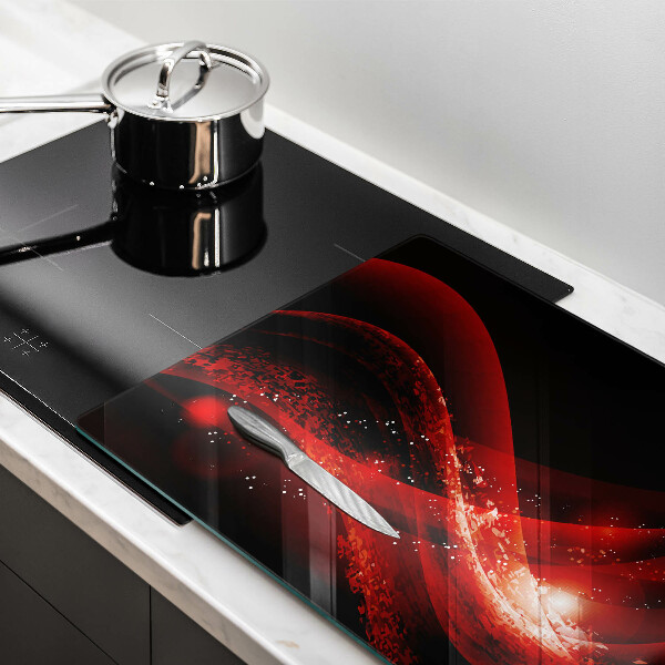 Skärbräda glas modern Modern abstraktion