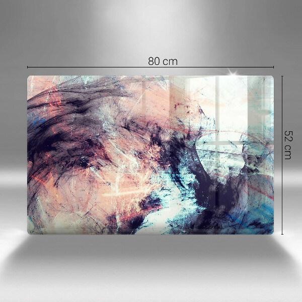 Skärbräda glas modern Målad abstraktion