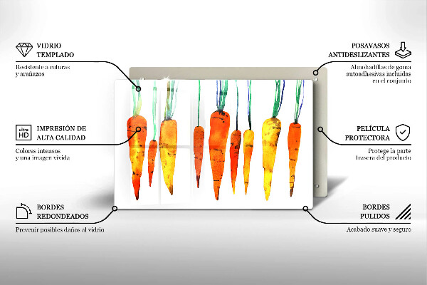 Skärbräda glas modern Morot illustration