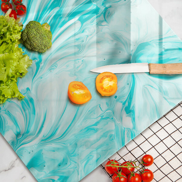 Skärbräda glas modern Abstraktionsfärger