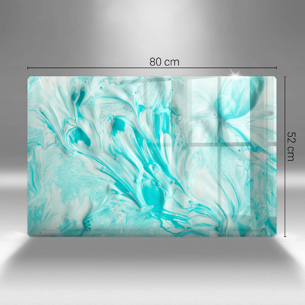 Skärbräda glas modern Abstraktionsfärger