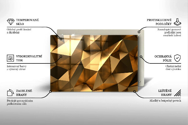 Skärbräda glas modern Bakgrund abstrakt struktur