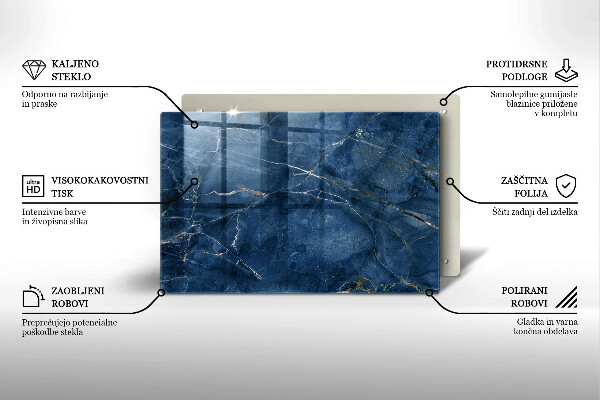 Skärbräda glas modern Sten textur marmor