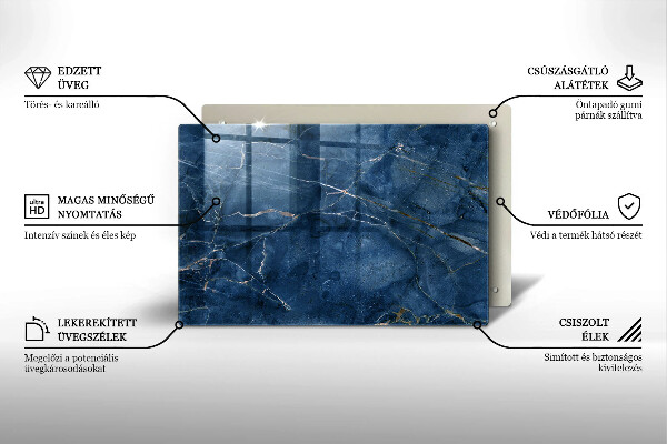 Skärbräda glas modern Sten textur marmor