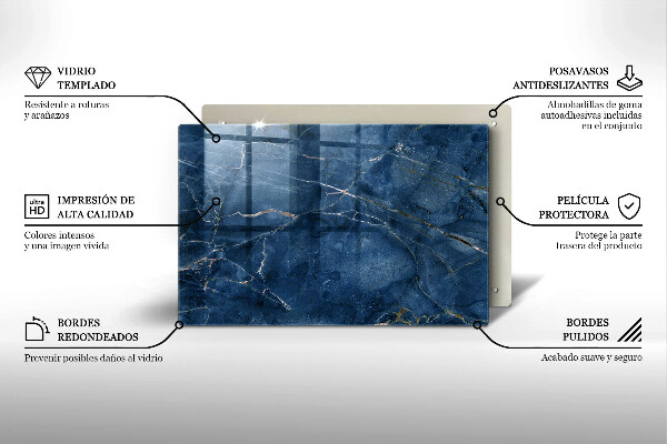 Skärbräda glas modern Sten textur marmor