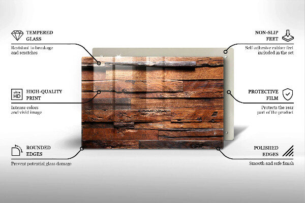 Skärbräda glas modern Dekorativa träskivor