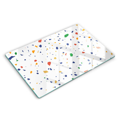 Skärbräda glas modern Färgglatt stengods