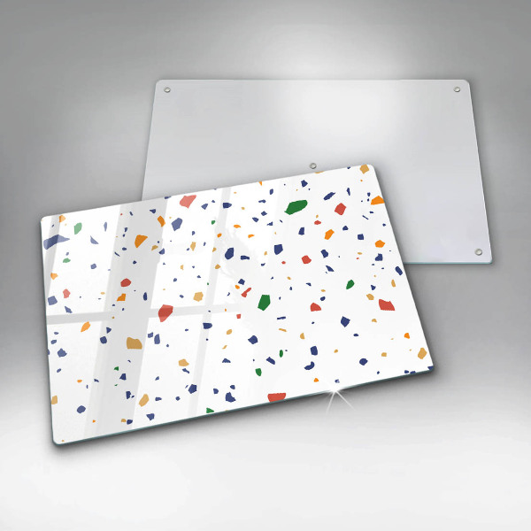 Skärbräda glas modern Färgglatt stengods