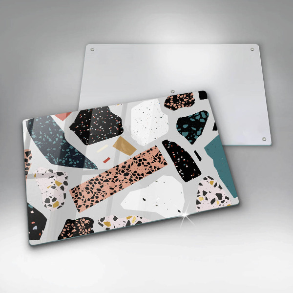 Skärbräda glas modern Sten gres