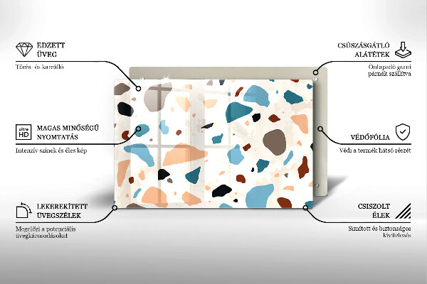 Skärbräda glas modern Dekorativt stengods