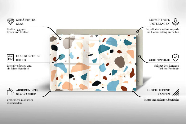 Skärbräda glas modern Dekorativt stengods