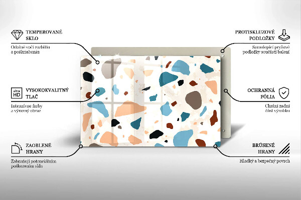 Skärbräda glas modern Dekorativt stengods