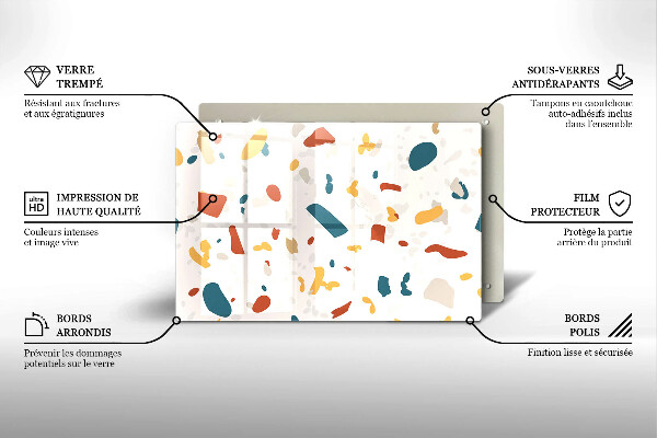 Skärbräda glas modern Dekorativt stengods