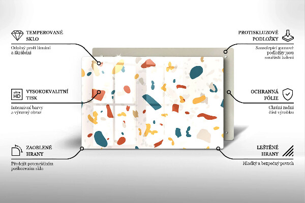 Skärbräda glas modern Dekorativt stengods
