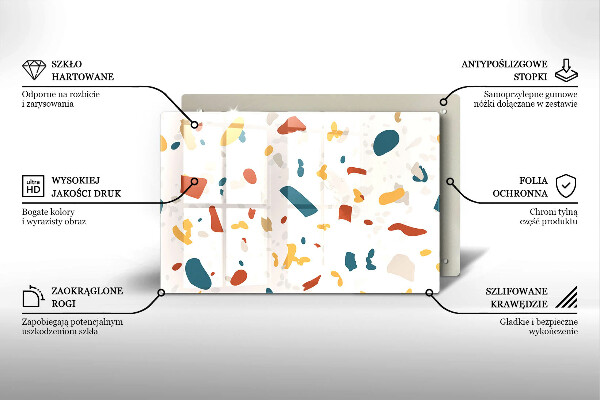 Skärbräda glas modern Dekorativt stengods