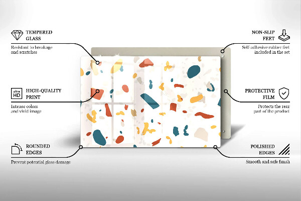 Skärbräda glas modern Dekorativt stengods