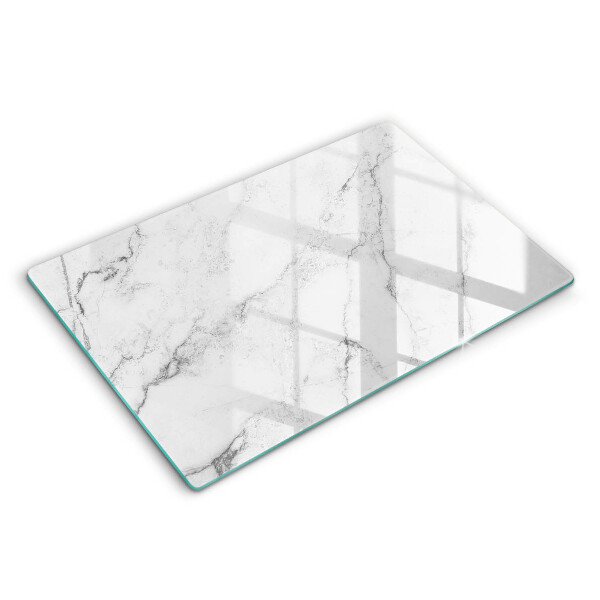 Skärbräda glas modern Elegant marmorstruktur