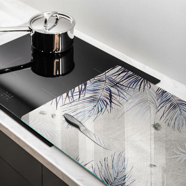 Skärbräda glas modern Subtila blad