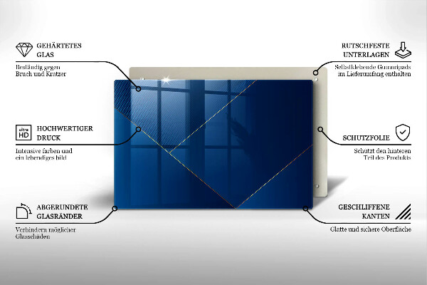 Skärbräda glas modern Modern bakgrund