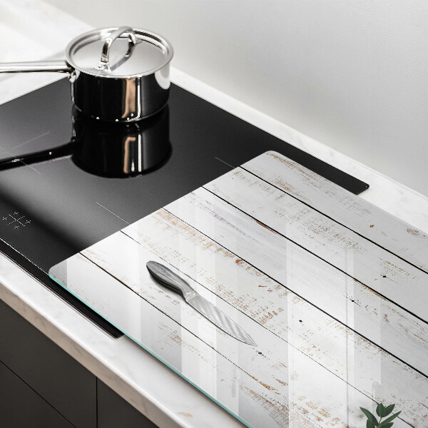 Skärbräda glas modern Gamla brädor och löv