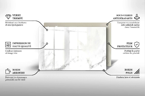 Skärbräda glas modern Modern marmor