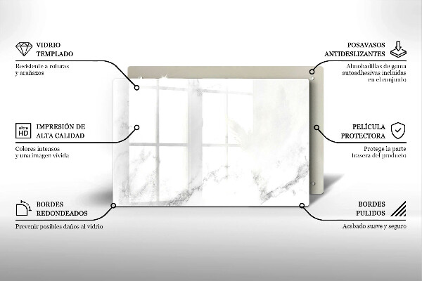 Skärbräda glas modern Modern marmor