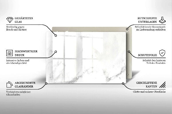 Skärbräda glas modern Modern marmor