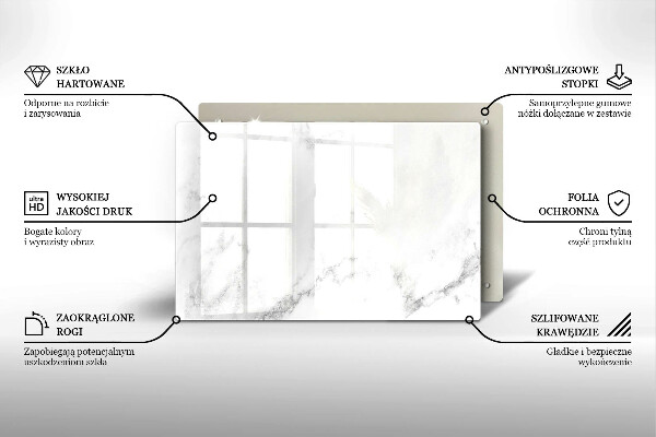 Skärbräda glas modern Modern marmor