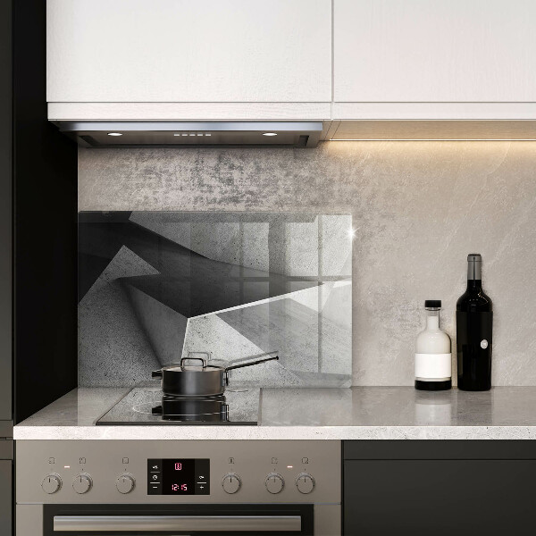 Skärbräda glas modern Konkret abstraktion