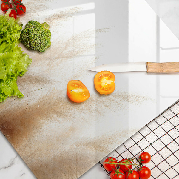 Skärbräda glas modern Pampas gräs