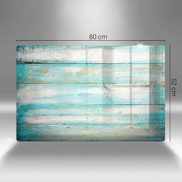 Skärbräda glas modern Vintage träplankor