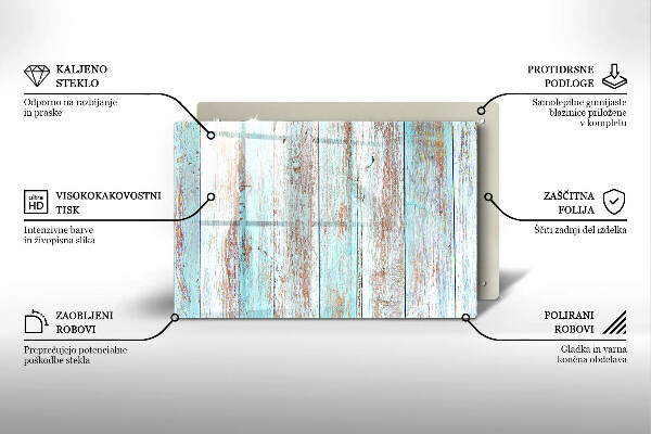 Skärbräda glas modern Gamla vintagebrädor