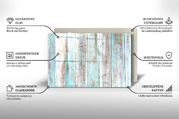 Skärbräda glas modern Gamla vintagebrädor