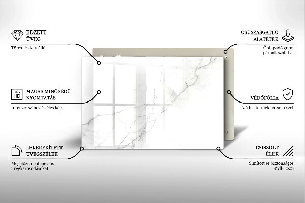 Skärbräda glas modern Bakgrund marmor sten