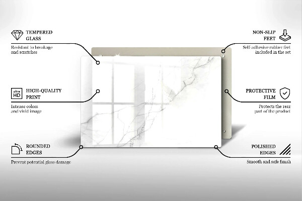 Skärbräda glas modern Bakgrund marmor sten
