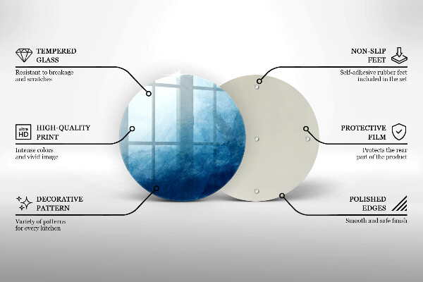 Skärbräda glas unik Abstrakt bakgrund