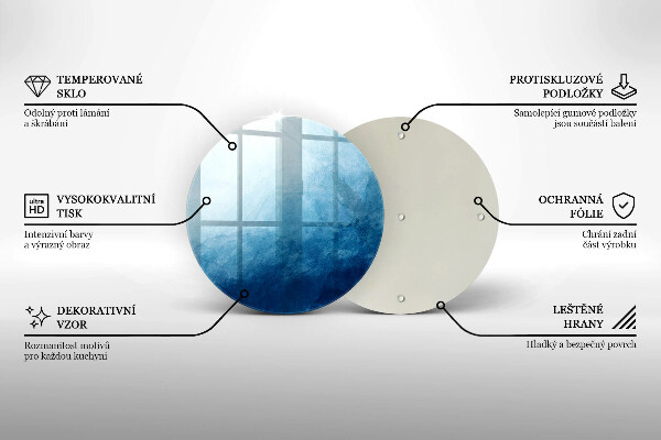 Skärbräda glas unik Abstrakt bakgrund
