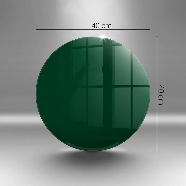 Skärbräda glas unik Färg grön